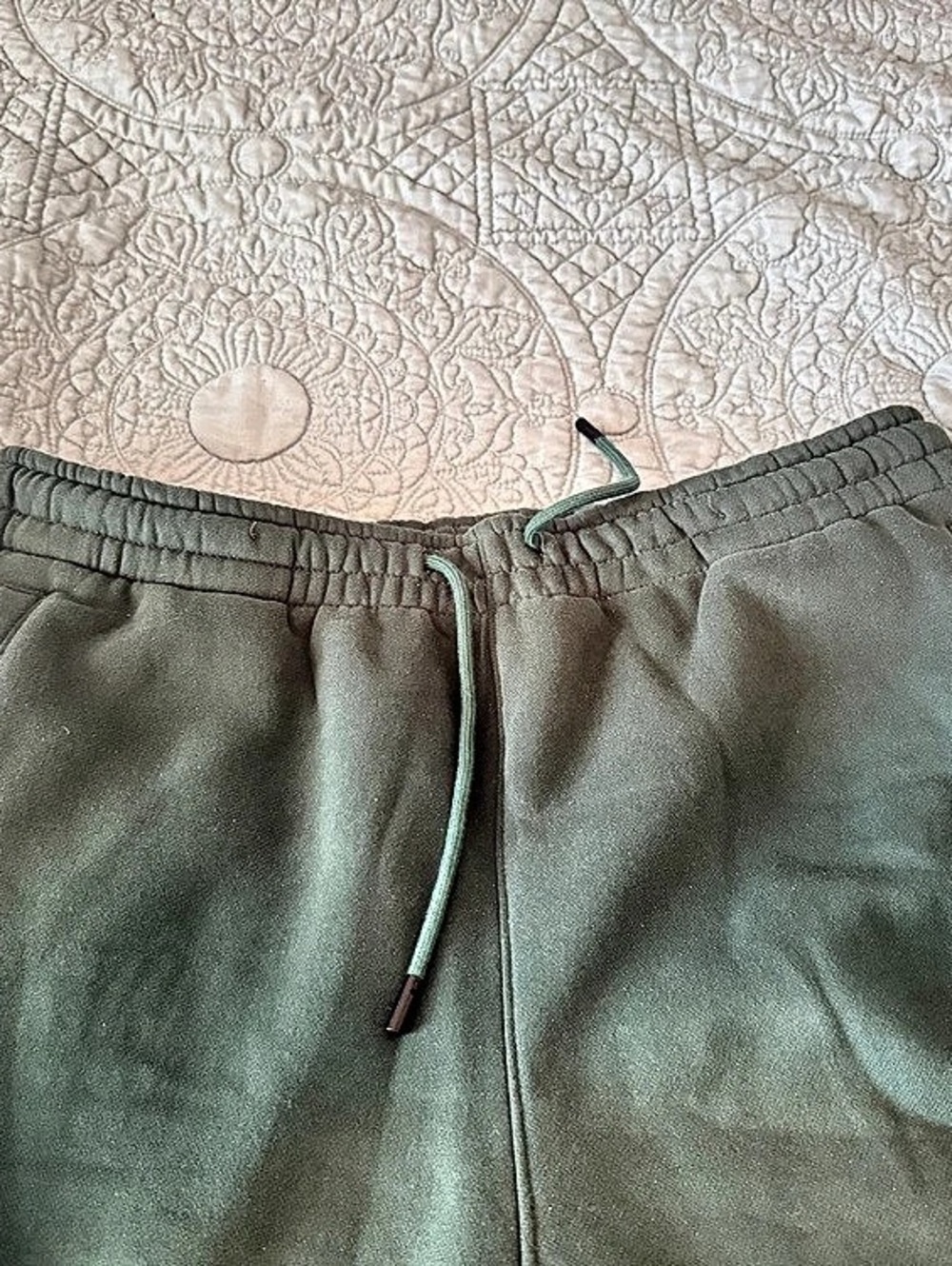 Alo Yoga Adore Sweatpant Cotton Blend Joggers in Hunter Green XXL NWT